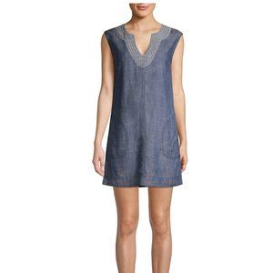 Trina Turk Denim Shift Dress